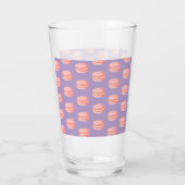 Roze Macarons Glas (Achterkant)