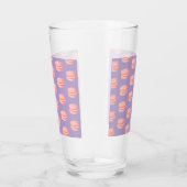 Roze Macarons Glas (Rechts)