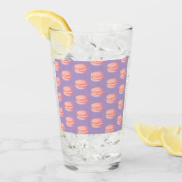 Roze Macarons Glas