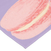 Roze Macarons Korte Tafelloper (Hoek)