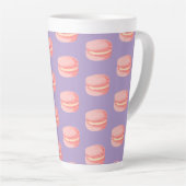 Roze Macarons Latte Mok (Rechterhoek)