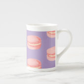 Roze Macarons Porselein Kop (Rechts)