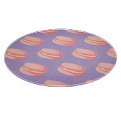 Roze Macarons Snijplank (Hoek)