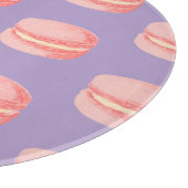 Roze Macarons Snijplank (Hoek)