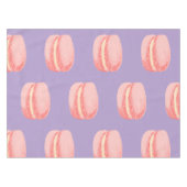 Roze Macarons Tafelkleed (Voorkant (Horizontaal))