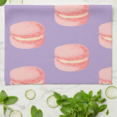 Roze Macarons Theedoek (Gevouwen)