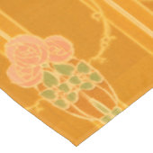 Roze Mackintosh Style Roos Cluster Patroon Tafelkleed (Gekanteld)