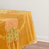 Roze Mackintosh Style Roos Cluster Patroon Tafelkleed (Voorbeeld)