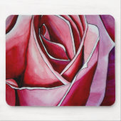 Roze Macro abstract origineel roos Muismat (Voorkant)