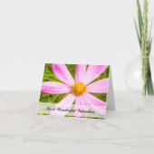 Roze Madelief Bedankt Vrijwilliger (Voorkant)