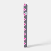 Roze Madelief Illustratie iPhone 15 Case (Linkerkant)