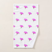 Roze Madeliefje Bad Handdoek (Handdoek)