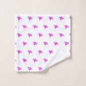 Roze Madeliefje Bad Handdoek (Wasdoekje)