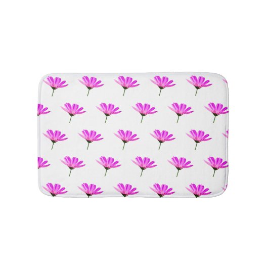 Roze Madeliefje Badmat (Voorkant)