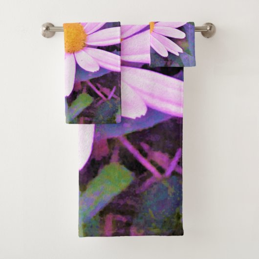Roze Madeliefje Bloem Bad Handdoek (Insitu)