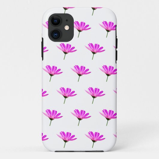Roze madeliefje Case-Mate iPhone case (Achterkant)