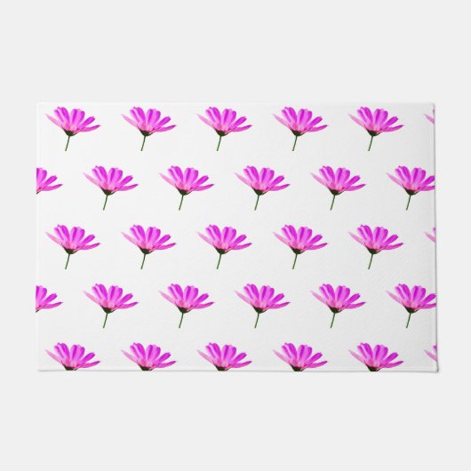Roze Madeliefje Deurmat (Voorkant)