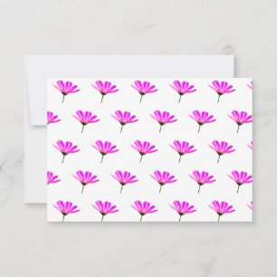 Roze Madeliefje Kaart