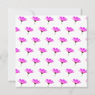 Roze Madeliefje Kaart