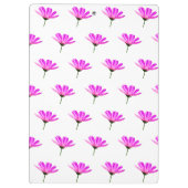 Roze Madeliefje Klembord (Achterkant)