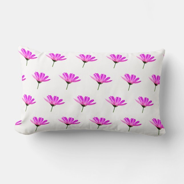 Roze Madeliefje  Kussen (Voorkant)