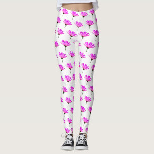 Roze Madeliefje  Leggings