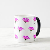 Roze Madeliefje  Magische Mok (Voorkant rechts)