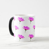 Roze Madeliefje  Magische Mok (Voorkant links)