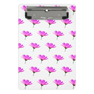 Roze Madeliefje  Mini Klembord