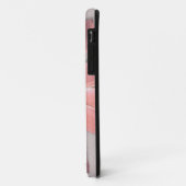 Roze Madeliefje - Nertsleer Textuur Afbeelding Ach Case-Mate iPhone Case (Achterkant/links)
