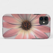 Roze Madeliefje - Nertsleer Textuur Afbeelding Ach Case-Mate iPhone Case (Achterkant (horizontaal))