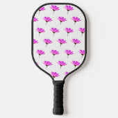 Roze Madeliefje Pickleball Paddle (Achterkant)
