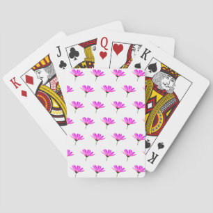 Roze Madeliefje   Pokerkaarten