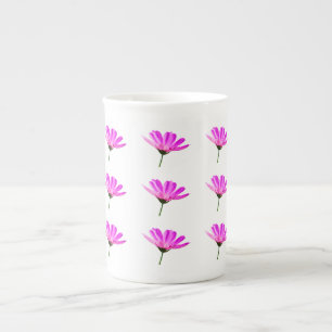 Roze Madeliefje Porselein Kop