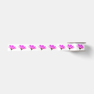 Roze Madeliefje Satijnen Lint