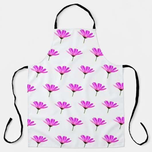 Roze Madeliefje Schort (Voorkant)
