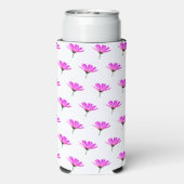 Roze Madeliefje Seltzer Blikjeskoeler (Seltzer Achterkant)