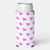 Roze Madeliefje Seltzer Blikjeskoeler (Seltzer Voorkant)