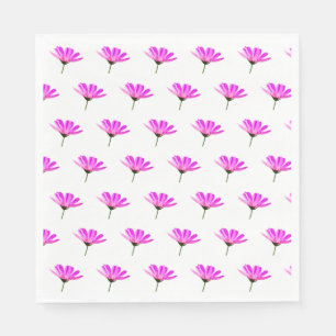 Roze Madeliefje  Servet
