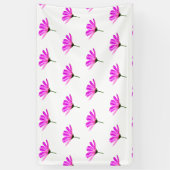 Roze Madeliefje Spandoek (Verticaal)