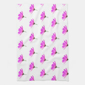 Roze Madeliefje Theedoek (Verticaal)