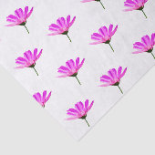 Roze Madeliefje Tissuepapier (Detail)