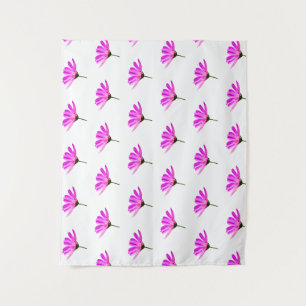 Roze Madeliefje Wandkleed