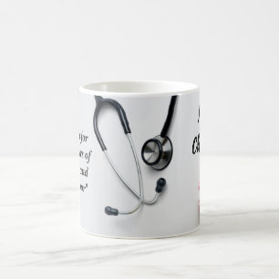Roze Madeliefjes Bloem Nurse Geschenk Koffiemok