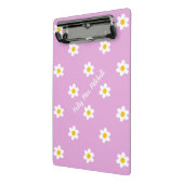 Roze Madeliefjesketting Mini Klembord (Angled2)
