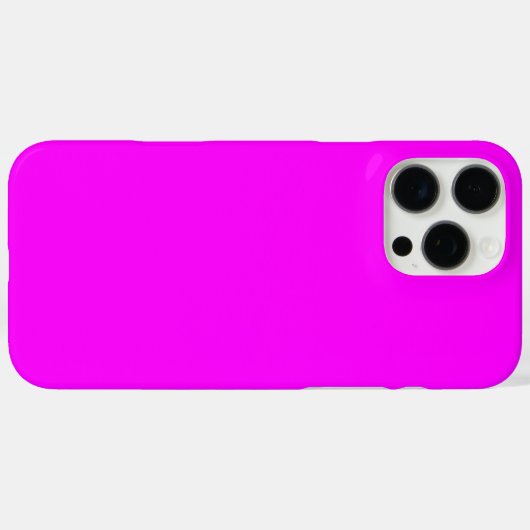 Roze Magenta Case-Mate iPhone Case (Achterkant (horizontaal))