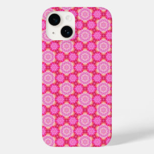 Roze Magenta Mandala Hoesje Boho Kaleidoscoop