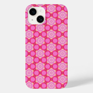 Roze Magenta Mandala Hoesje | Boho Kaleidoscoop