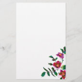  roze magenta Rozen, roze waterverf roze rozen Briefpapier (Voorkant)