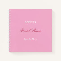 Roze Magenta Vrijgezellenfeest gastenboek